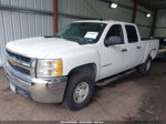 2008 Chevrolet Silverado 2500hd Work Truck White vin: 1GCHC23K48F104261