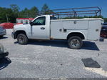 2008 Chevrolet Silverado 2500hd Work Truck White vin: 1GCHC24KX8E122834