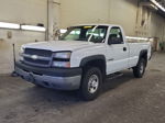 2003 Chevrolet Silverado C2500 Heavy Duty White vin: 1GCHC24U73Z131588