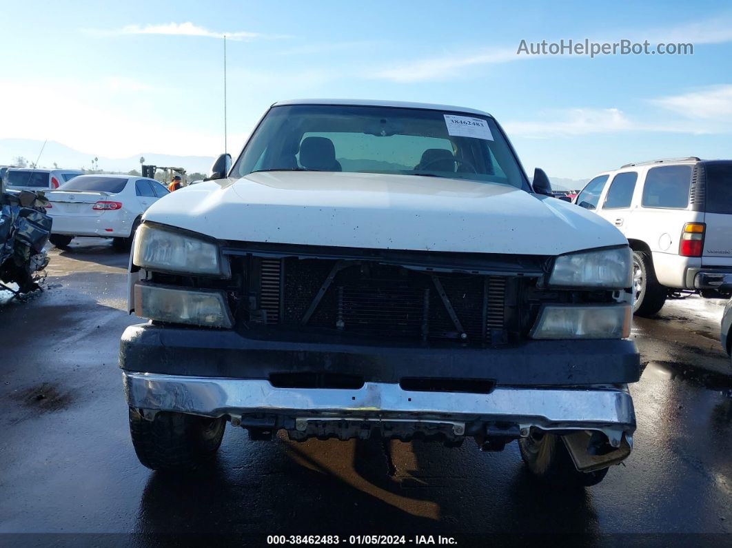 2003 Chevrolet Silverado 2500hd Ls White vin: 1GCHC29163E149134