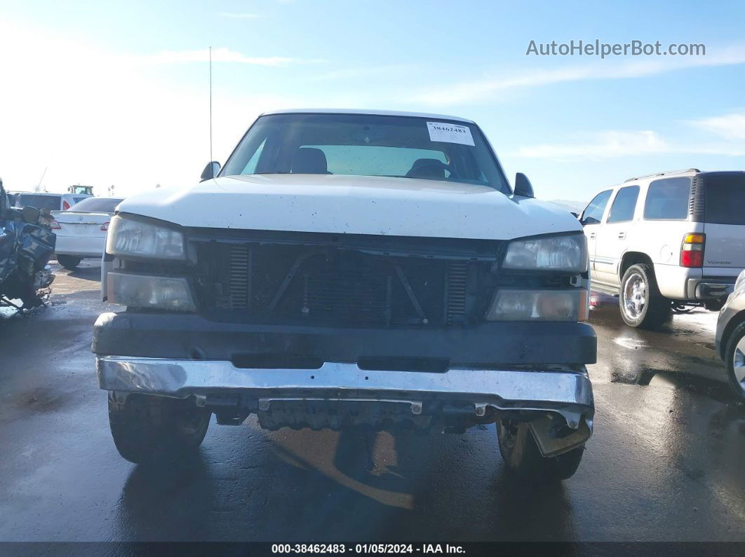 2003 Chevrolet Silverado 2500hd Ls White vin: 1GCHC29163E149134