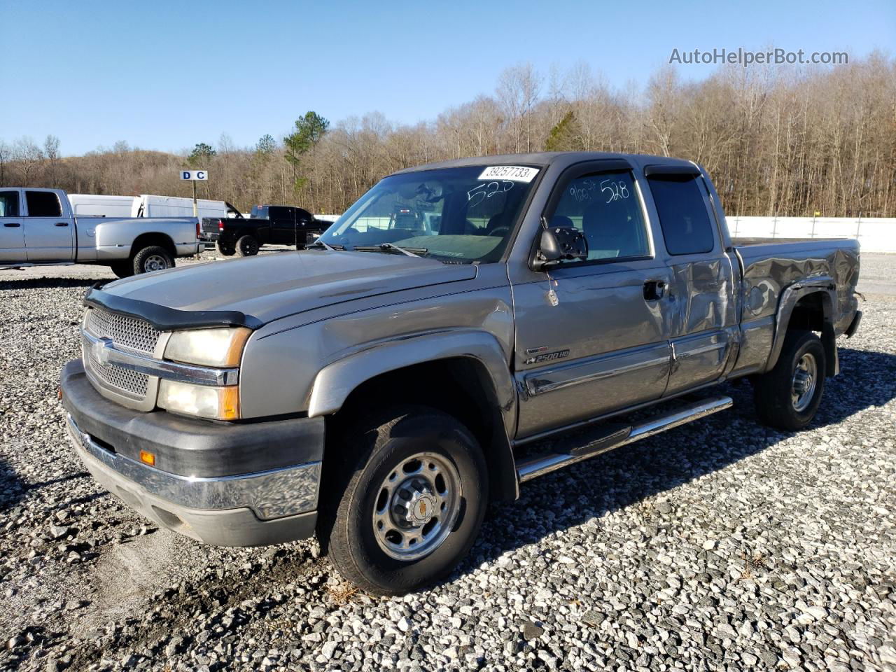 2003 Chevrolet Silverado C2500 Heavy Duty Gray vin: 1GCHC29193E125751