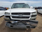 2003 Chevrolet Silverado C2500 Heavy Duty White vin: 1GCHC29U13E328983