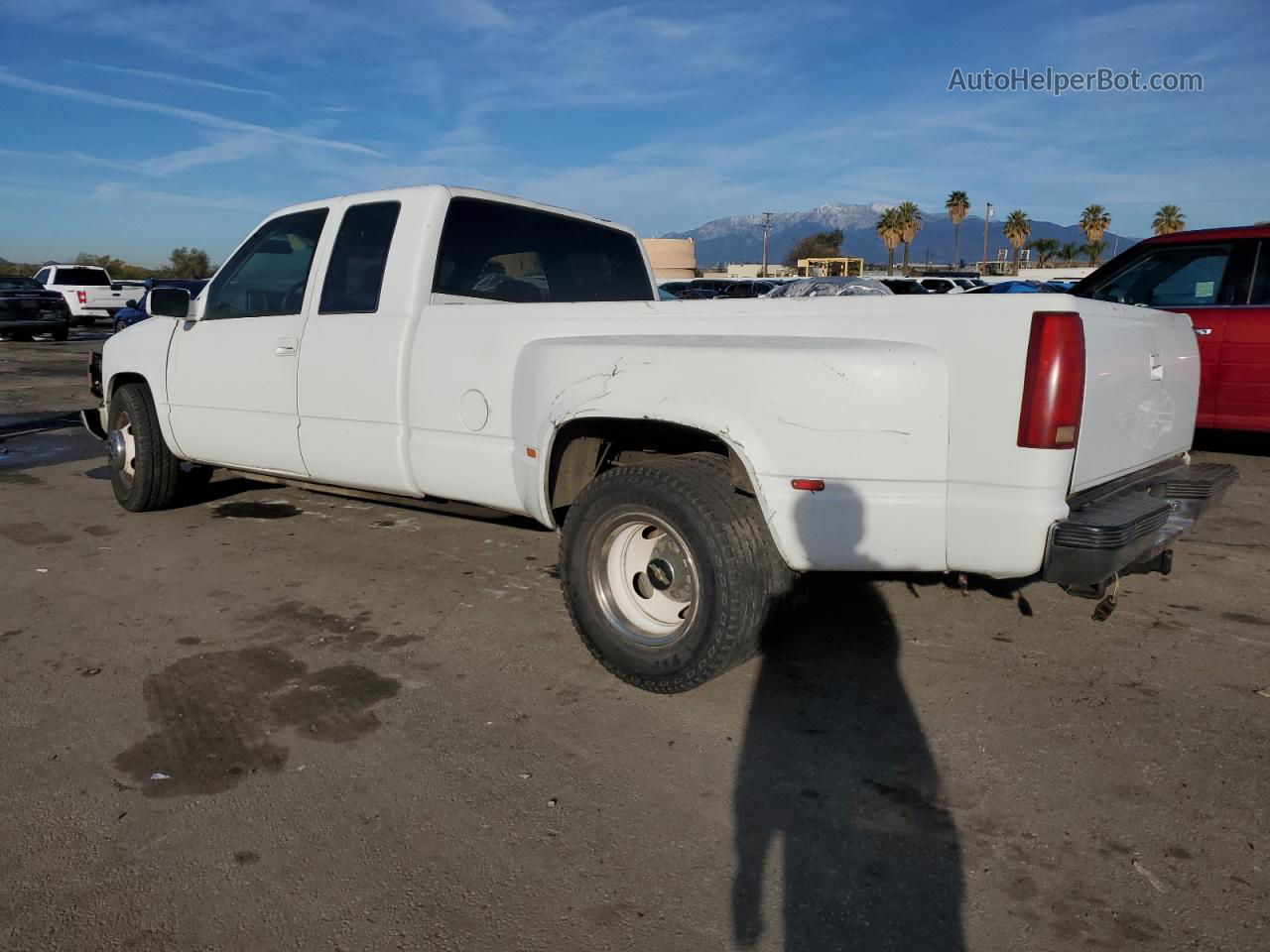 1993 Chevrolet Gmt-400 C3500 White vin: 1GCHC39N7PE235776