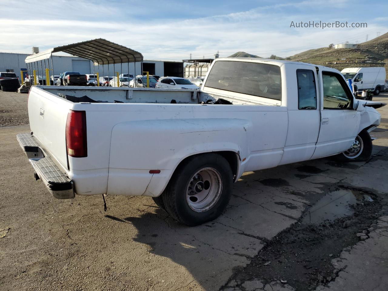 1993 Chevrolet Gmt-400 C3500 White vin: 1GCHC39N7PE235776