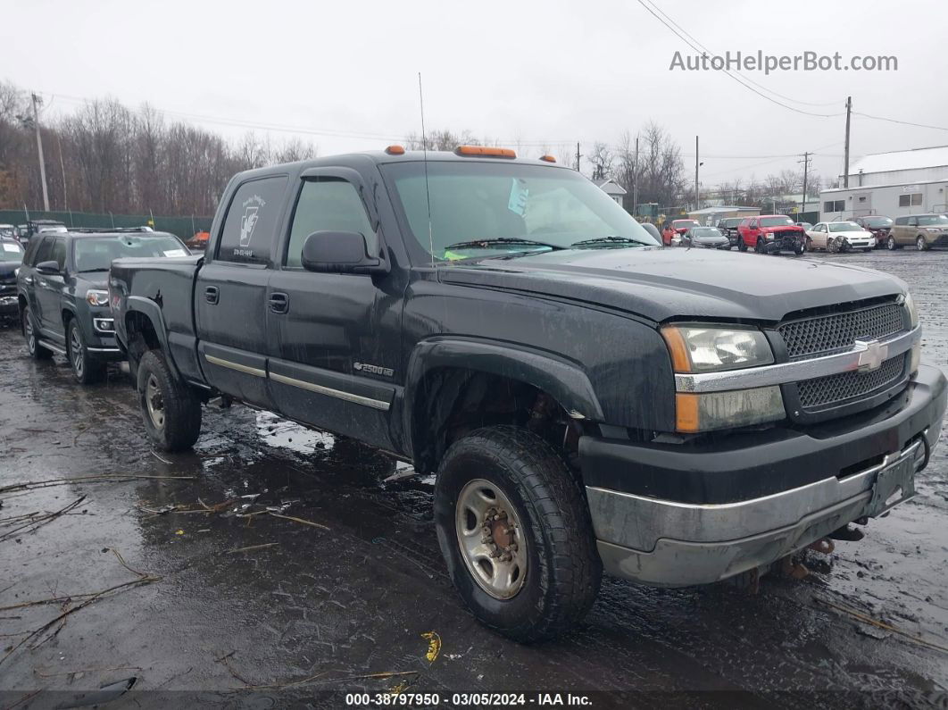 2003 Chevrolet Silverado 2500hd Ls Black vin: 1GCHK23103F151399