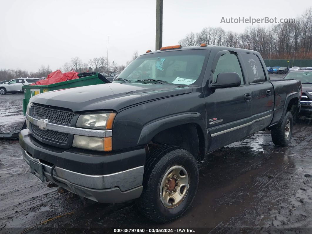 2003 Chevrolet Silverado 2500hd Ls Black vin: 1GCHK23103F151399