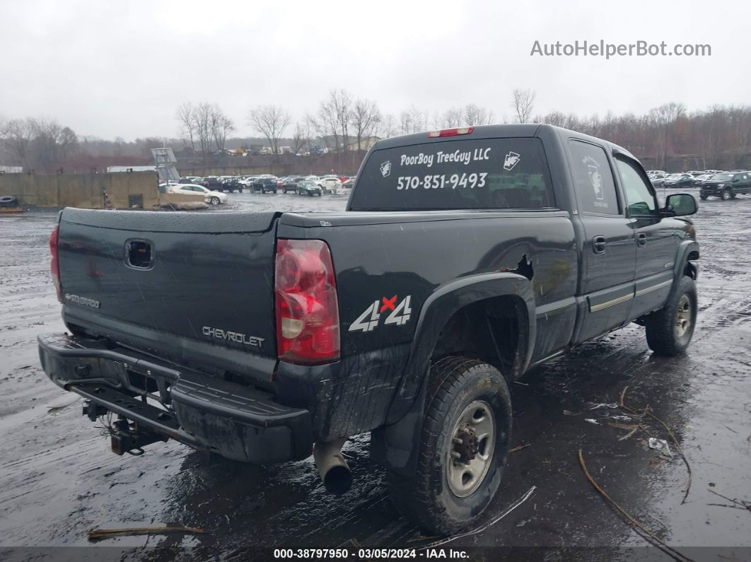 2003 Chevrolet Silverado 2500hd Ls Black vin: 1GCHK23103F151399