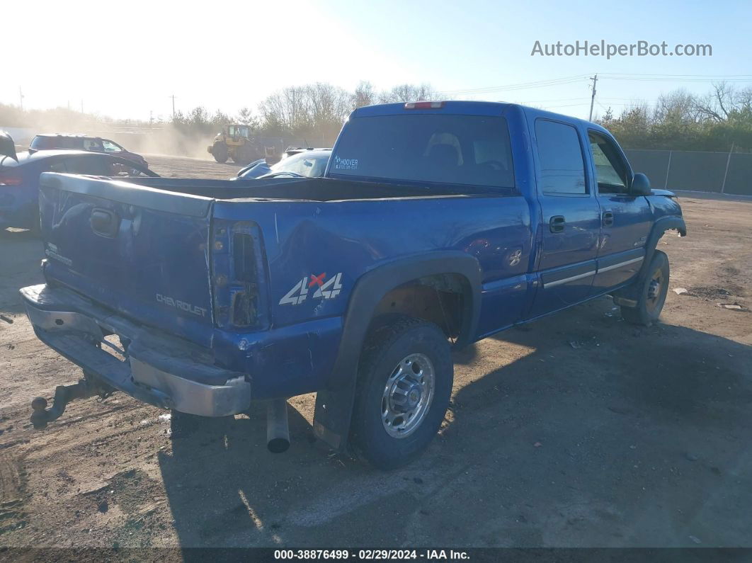 2003 Chevrolet Silverado 2500hd Ls Blue vin: 1GCHK23123F225485