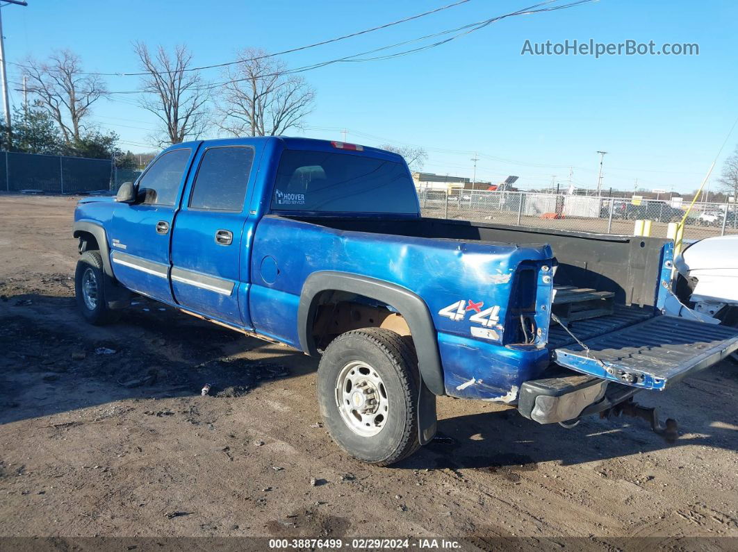 2003 Chevrolet Silverado 2500hd Ls Blue vin: 1GCHK23123F225485