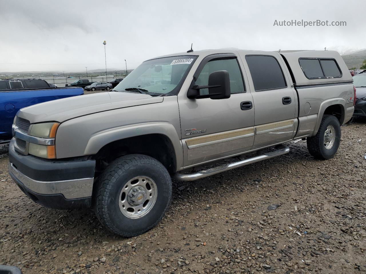 2003 Chevrolet Silverado K2500 Heavy Duty Silver vin: 1GCHK23193F115615