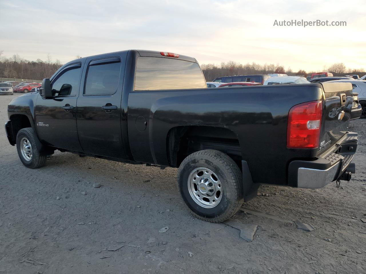 2008 Chevrolet Silverado K2500 Heavy Duty Black vin: 1GCHK23628F141864