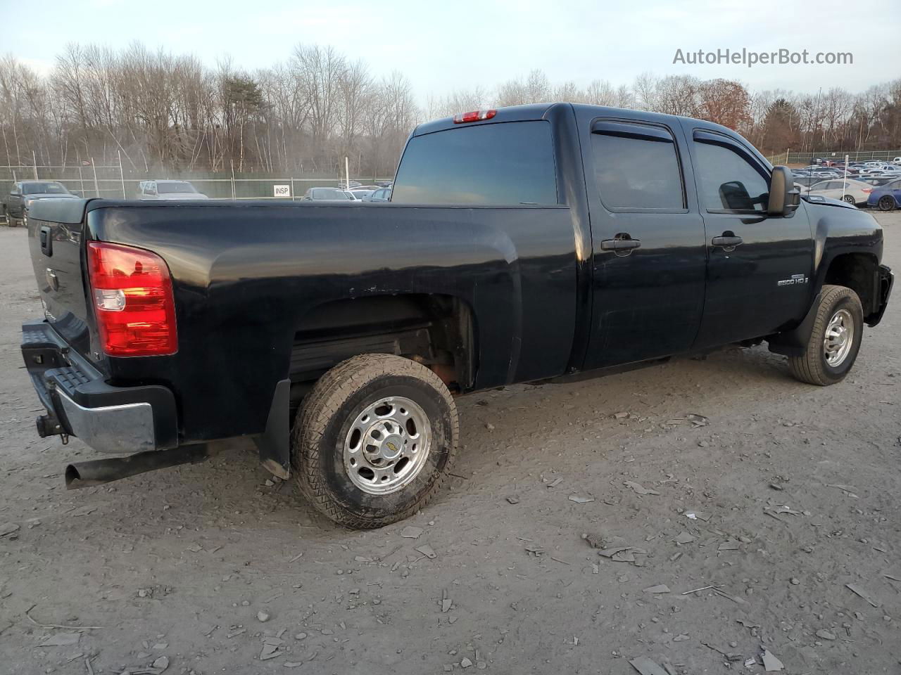 2008 Chevrolet Silverado K2500 Heavy Duty Black vin: 1GCHK23628F141864