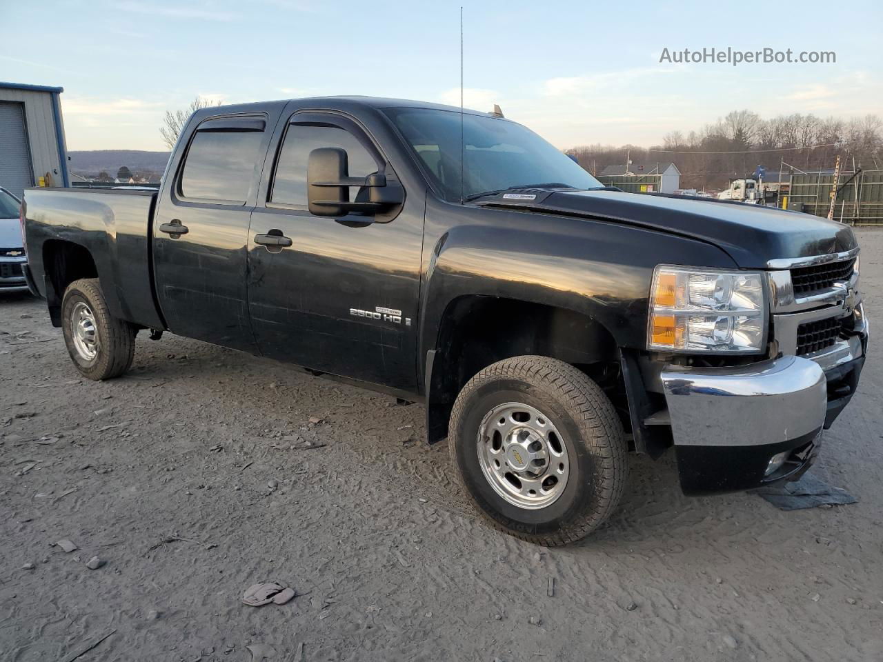 2008 Chevrolet Silverado K2500 Heavy Duty Black vin: 1GCHK23628F141864