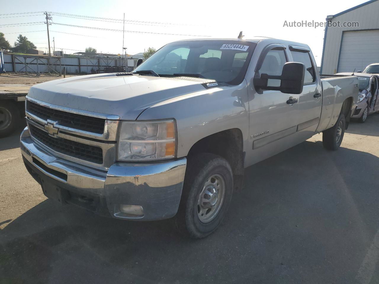 2008 Chevrolet Silverado K2500 Heavy Duty Silver vin: 1GCHK23638F106086