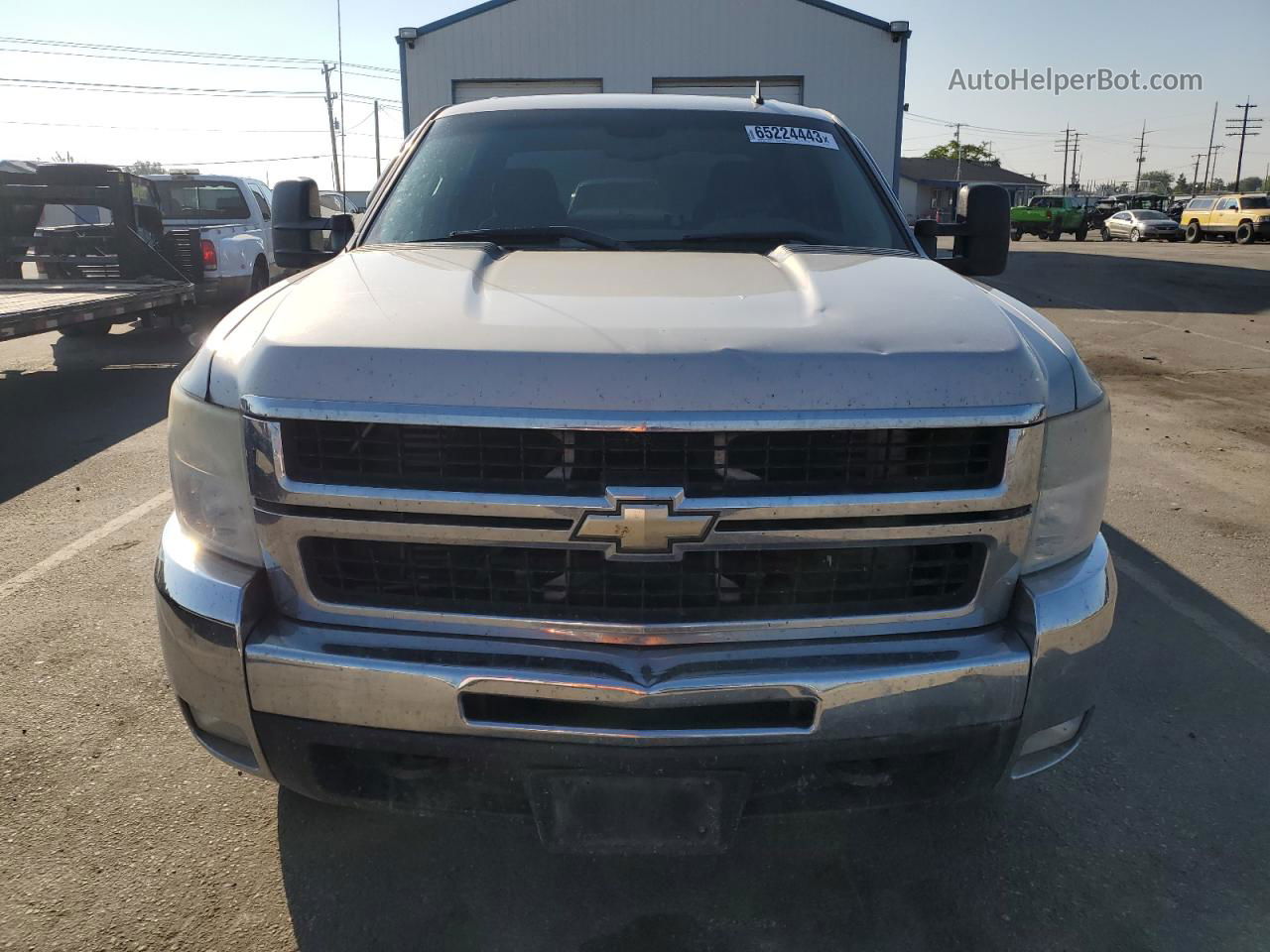 2008 Chevrolet Silverado K2500 Heavy Duty Silver vin: 1GCHK23638F106086