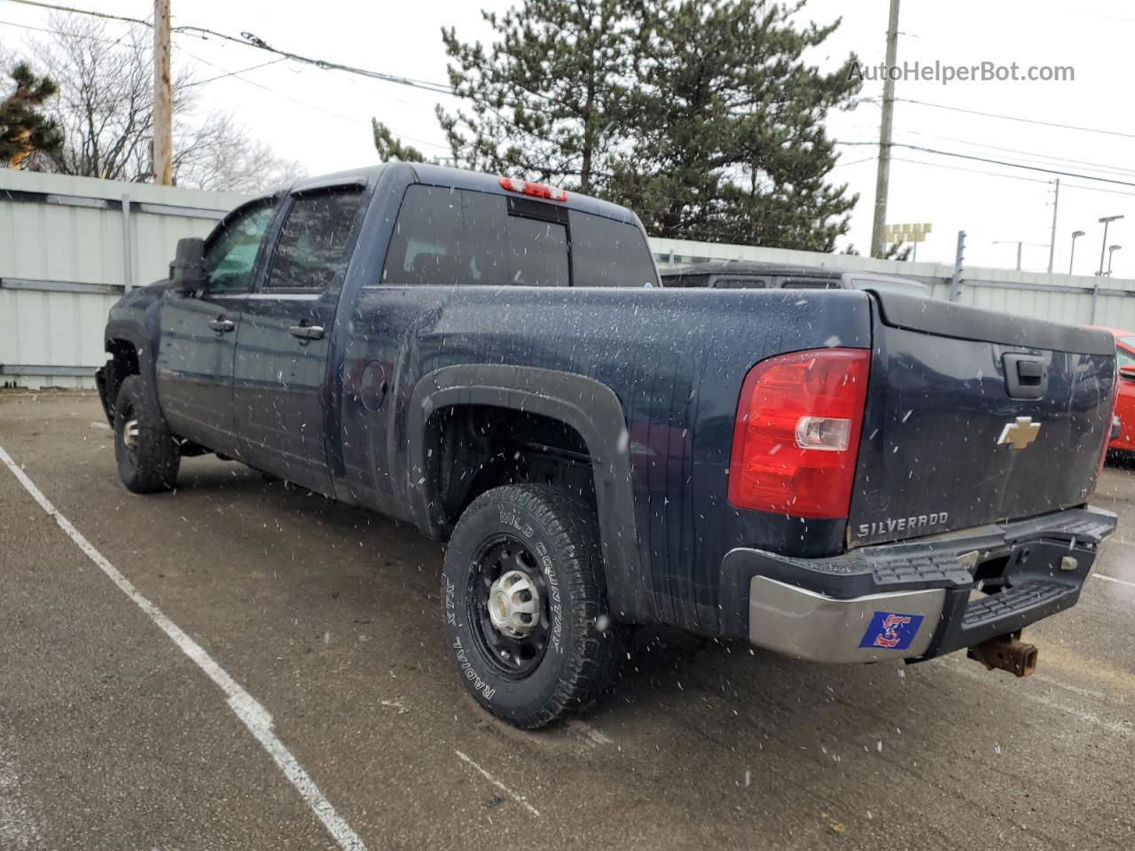 2008 Chevrolet Silverado K2500 Heavy Duty Blue vin: 1GCHK23638F162478