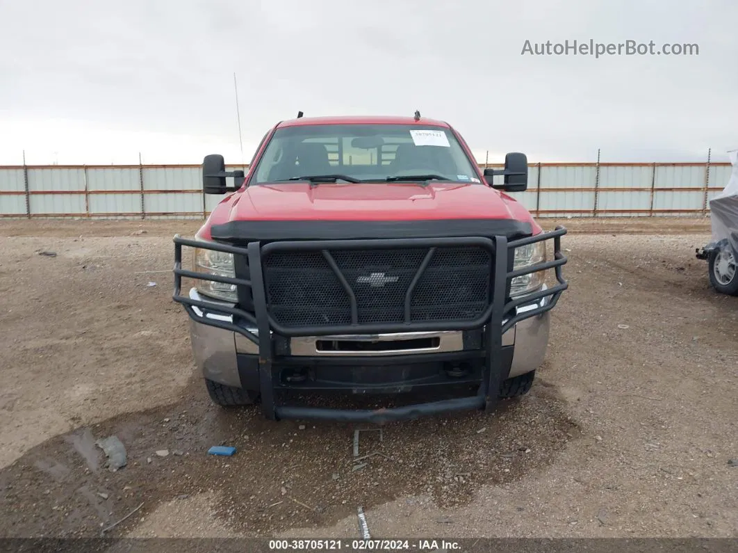 2008 Chevrolet Silverado 2500hd Work Truck Red vin: 1GCHK236X8F200286