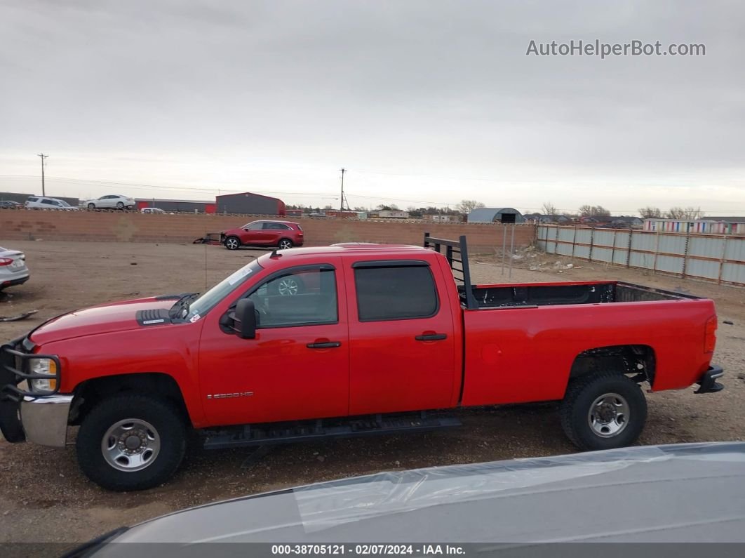 2008 Chevrolet Silverado 2500hd Work Truck Красный vin: 1GCHK236X8F200286