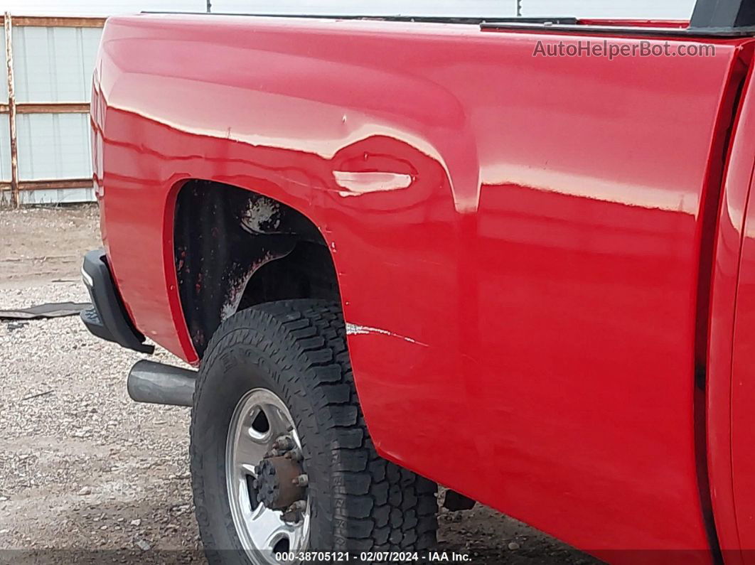 2008 Chevrolet Silverado 2500hd Work Truck Red vin: 1GCHK236X8F200286