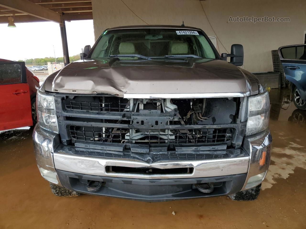 2008 Chevrolet Silverado K2500 Heavy Duty Brown vin: 1GCHK23K08F199873