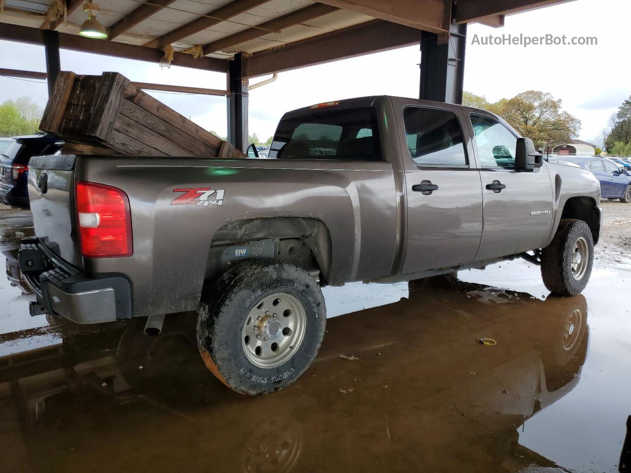 2008 Chevrolet Silverado K2500 Heavy Duty Коричневый vin: 1GCHK23K08F199873