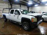 2008 Chevrolet Silverado 2500hd Lt W/1lt White vin: 1GCHK23K28F218715