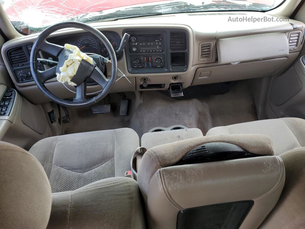 2003 Chevrolet Silverado K2500 Heavy Duty Красный vin: 1GCHK23U03F256888