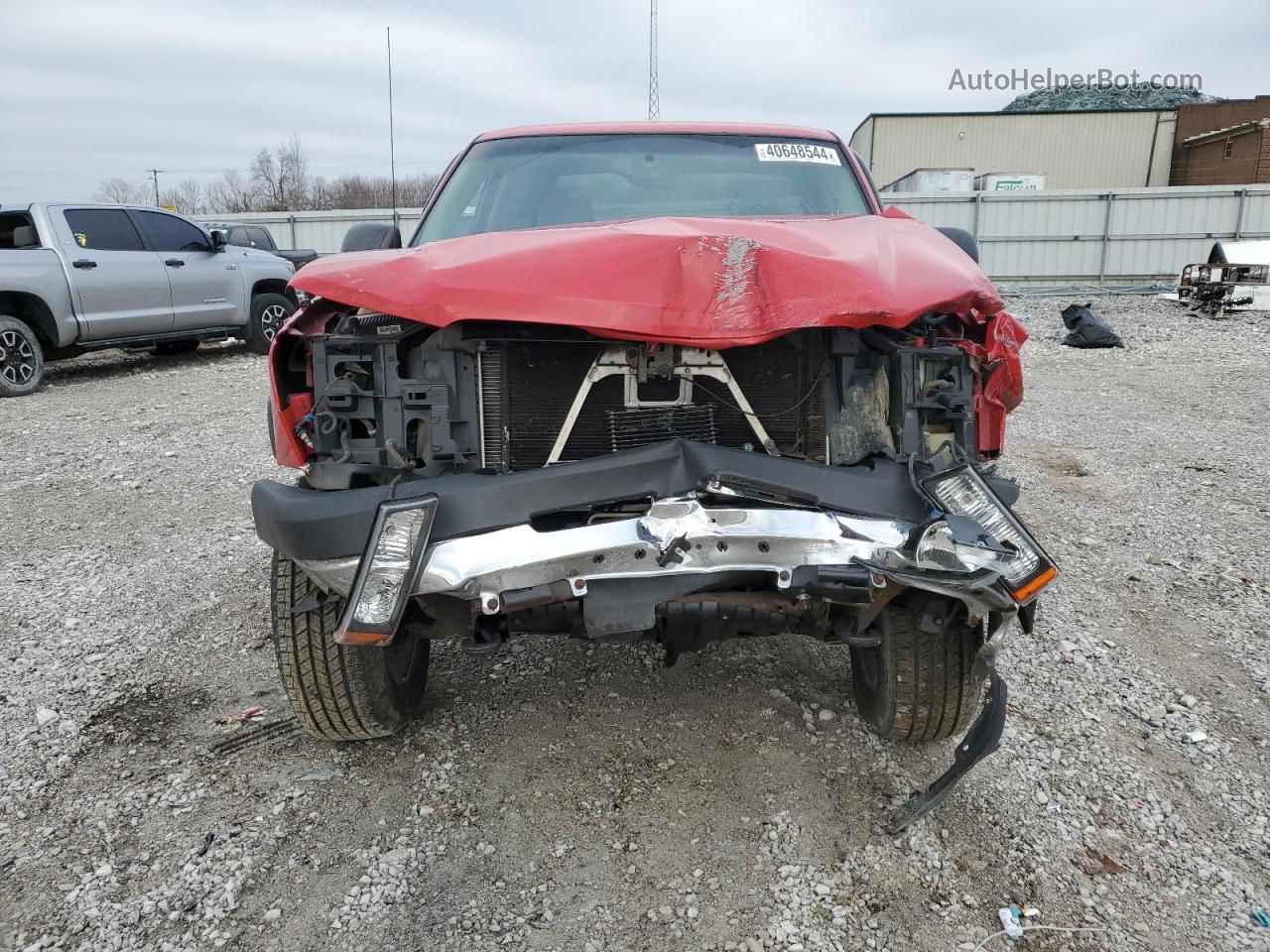 2003 Chevrolet Silverado K2500 Heavy Duty Red vin: 1GCHK23U03F256888