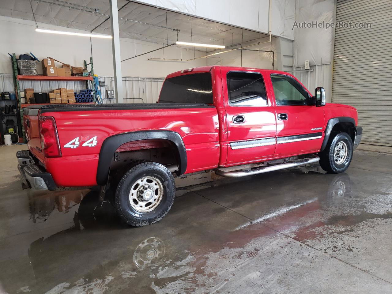 2003 Chevrolet Silverado K2500 Heavy Duty Red vin: 1GCHK23U13F103310