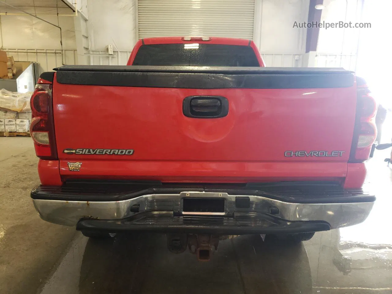 2003 Chevrolet Silverado K2500 Heavy Duty Red vin: 1GCHK23U13F103310