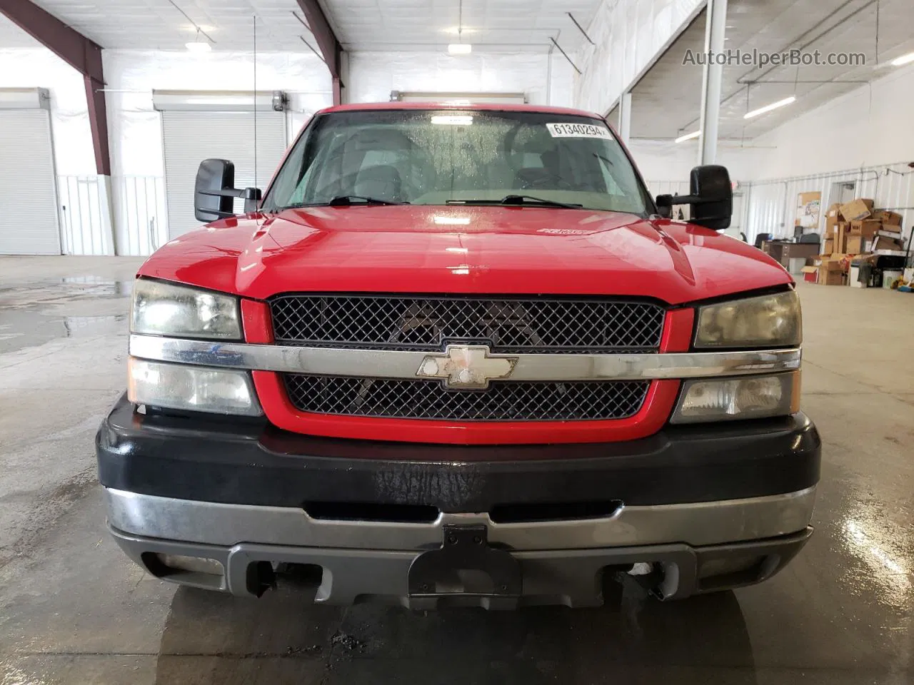 2003 Chevrolet Silverado K2500 Heavy Duty Red vin: 1GCHK23U13F103310