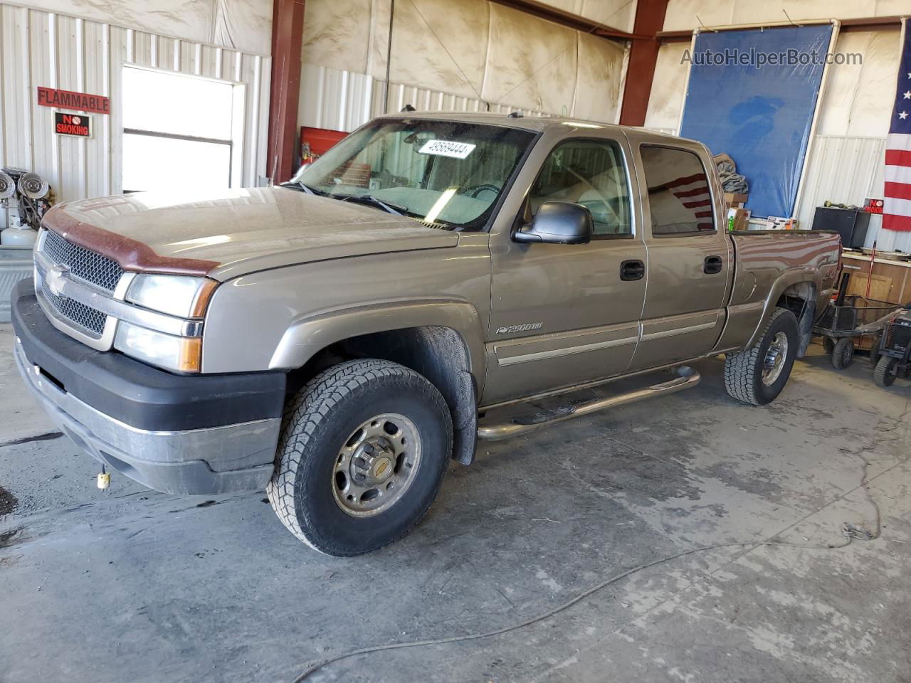 2003 Chevrolet Silverado K2500 Heavy Duty Gray vin: 1GCHK23U13F224015