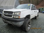 2003 Chevrolet Silverado K2500 Heavy Duty White vin: 1GCHK23U33F212884