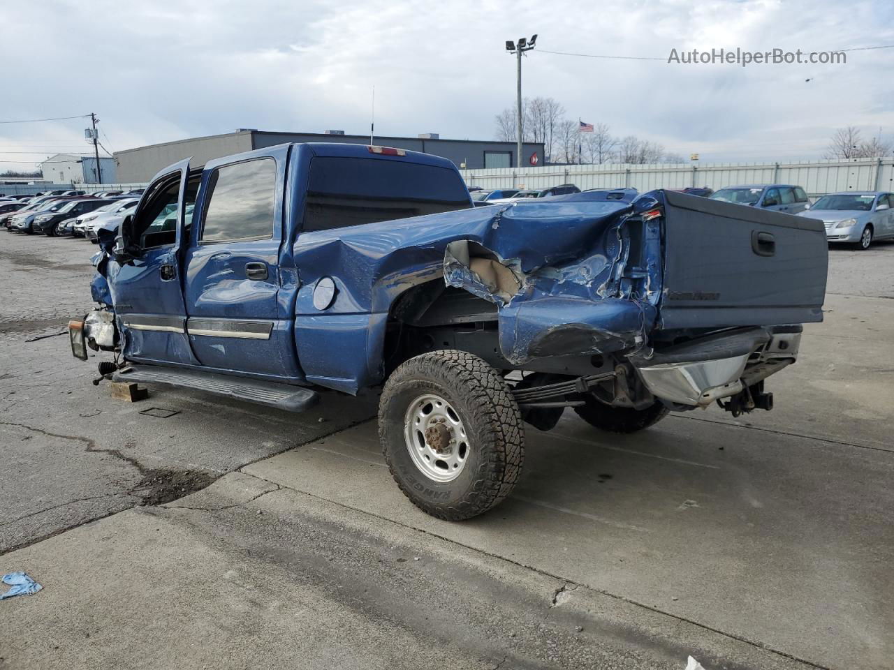 2003 Chevrolet Silverado K2500 Heavy Duty Blue vin: 1GCHK23U53F122183