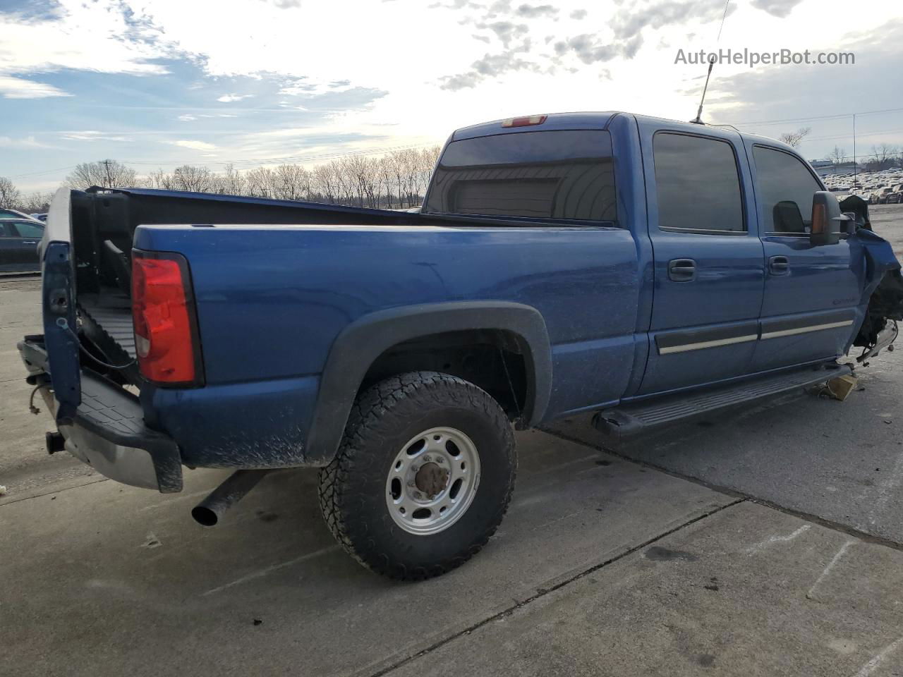 2003 Chevrolet Silverado K2500 Heavy Duty Blue vin: 1GCHK23U53F122183