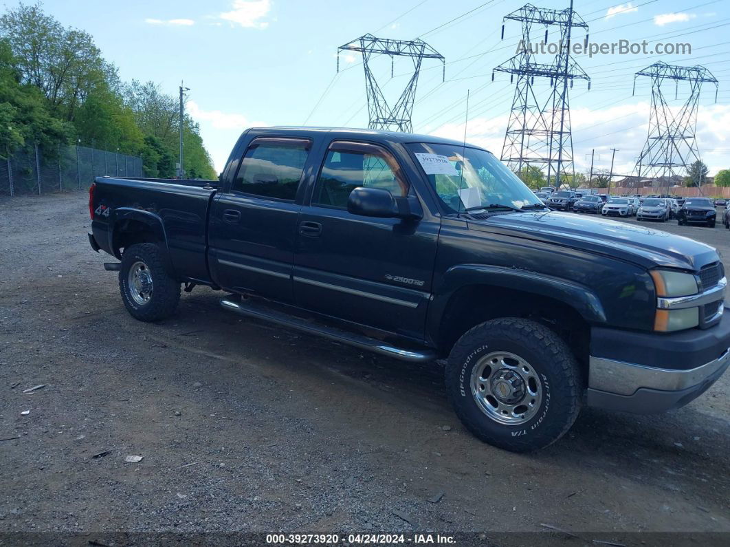 2003 Chevrolet Silverado 2500hd Ls Black vin: 1GCHK23U63F228531