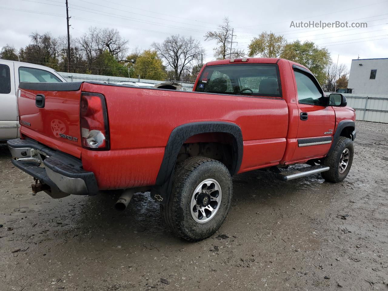 2003 Chevrolet Silverado K2500 Heavy Duty Красный vin: 1GCHK24103E339327