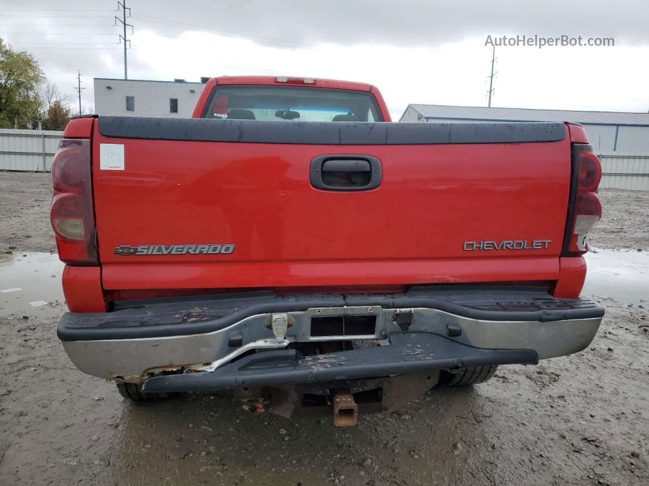 2003 Chevrolet Silverado K2500 Heavy Duty Красный vin: 1GCHK24103E339327