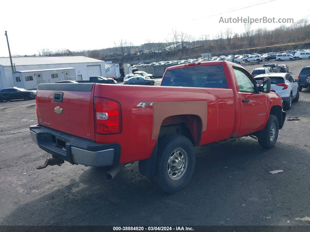 2008 Chevrolet Silverado 2500hd Lt1 Red vin: 1GCHK24K88E166558