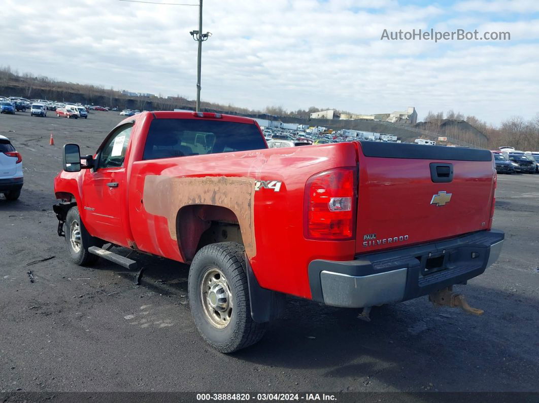 2008 Chevrolet Silverado 2500hd Lt1 Red vin: 1GCHK24K88E166558