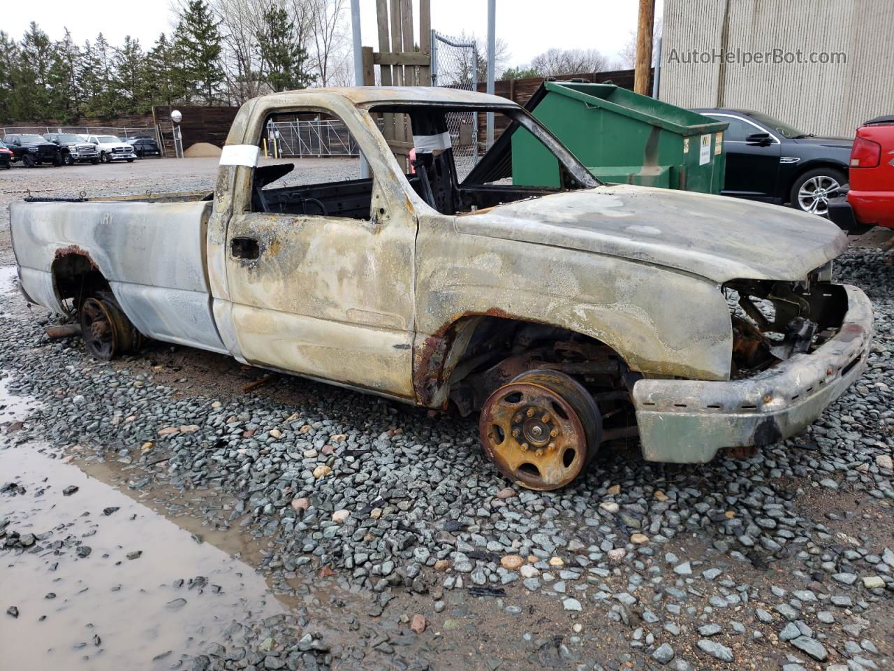 2003 Chevrolet Silverado K2500 Heavy Duty Пожар vin: 1GCHK24U03E274554