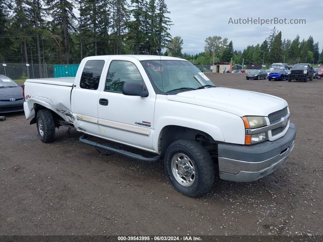 2003 Chevrolet Silverado 2500hd Lt Белый vin: 1GCHK29123E340648