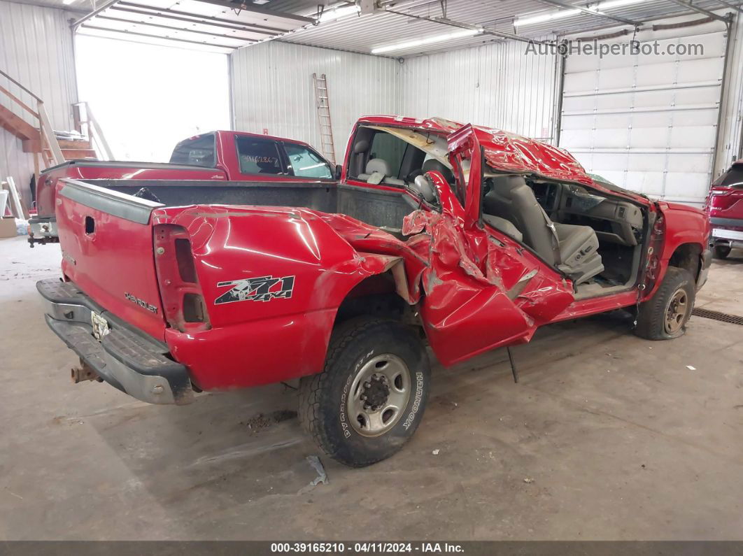 2003 Chevrolet Silverado 2500hd Lt Red vin: 1GCHK29173E372950