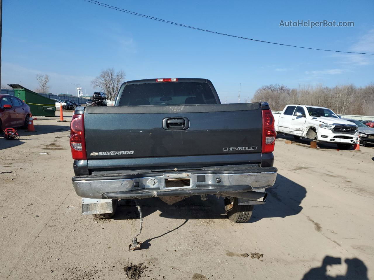 2003 Chevrolet Silverado K2500 Heavy Duty Gray vin: 1GCHK29183E133035