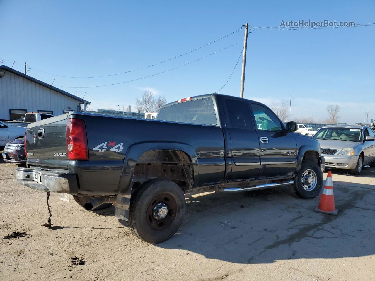 2003 Chevrolet Silverado K2500 Heavy Duty Gray vin: 1GCHK29183E133035