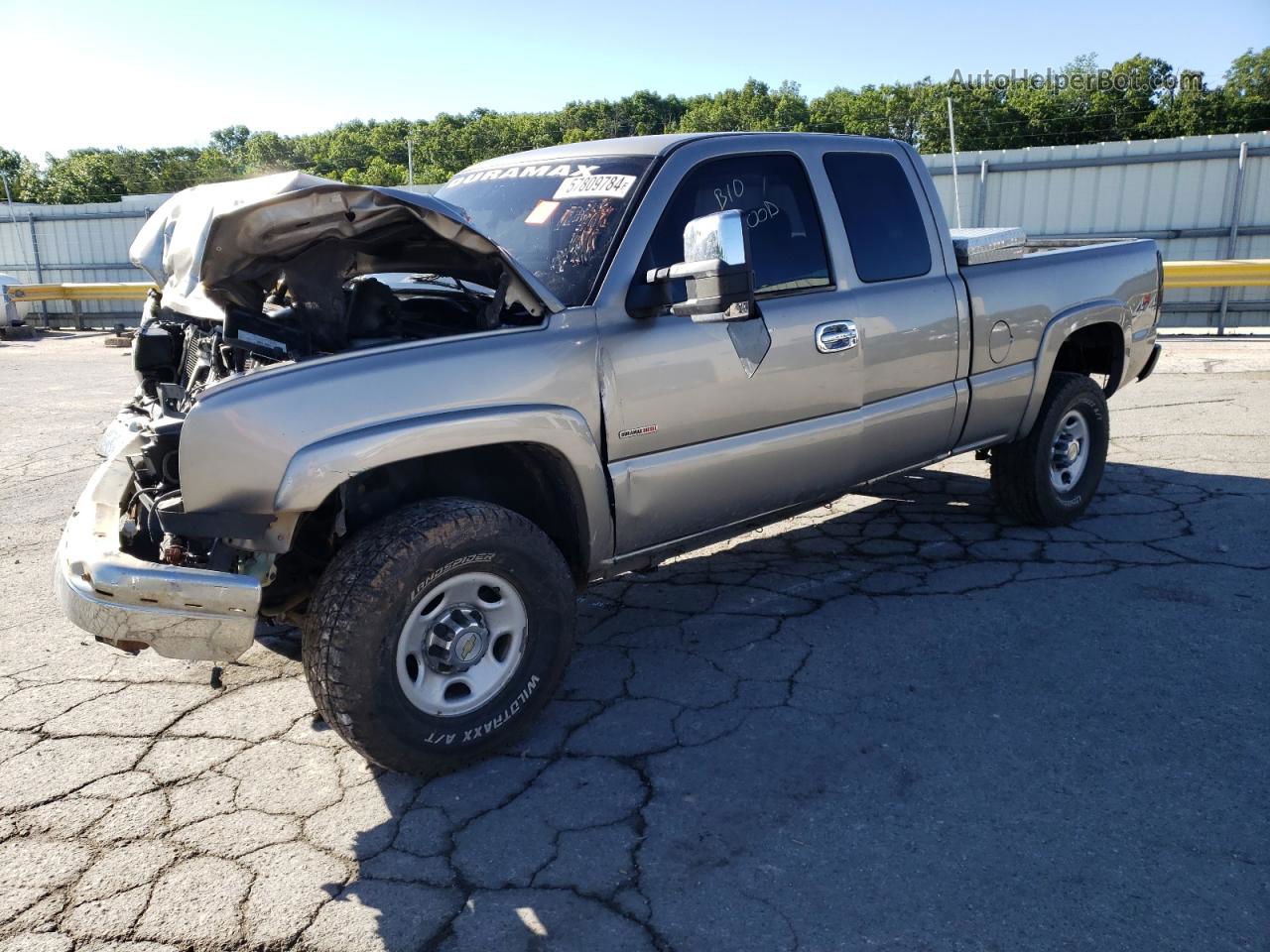 2003 Chevrolet Silverado K2500 Heavy Duty Gold vin: 1GCHK29183E177925