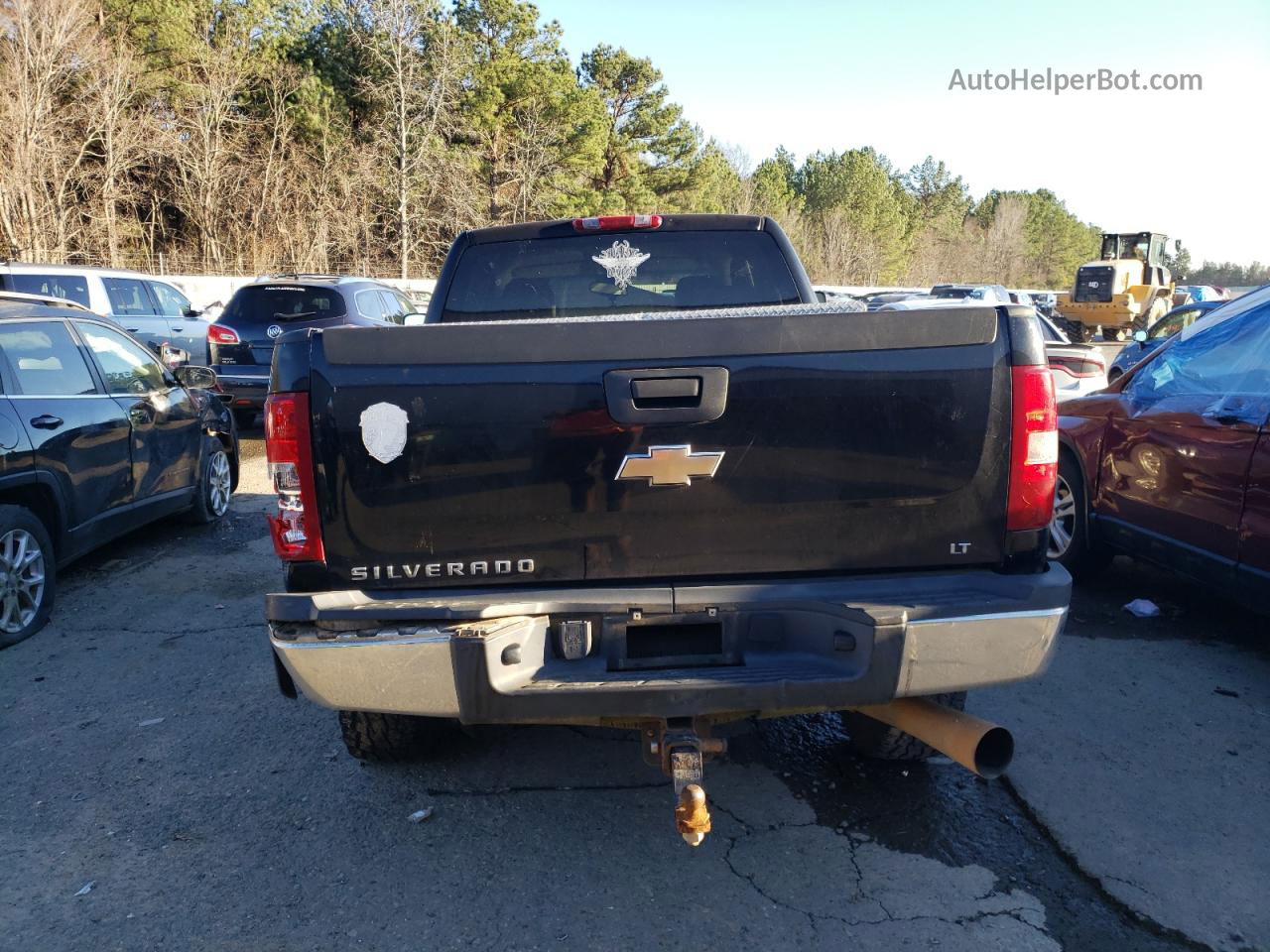 2008 Chevrolet Silverado K2500 Heavy Duty Черный vin: 1GCHK29608E192938