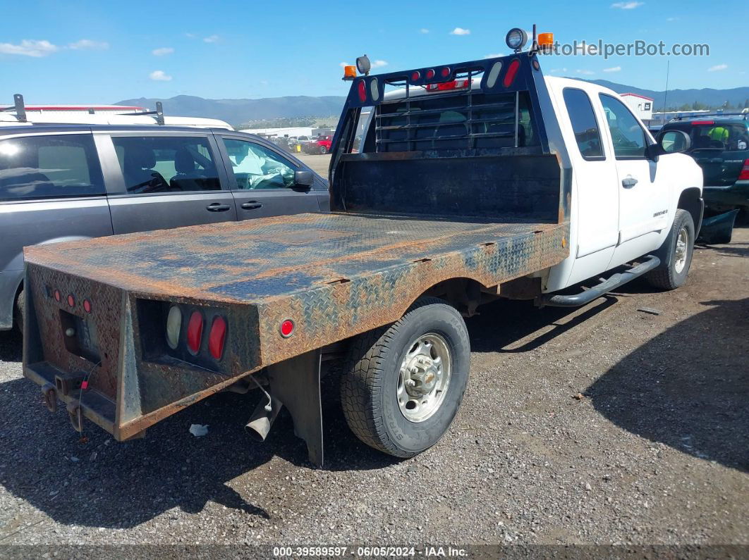 2008 Chevrolet Silverado 2500hd Lt1 Белый vin: 1GCHK29K38E128230