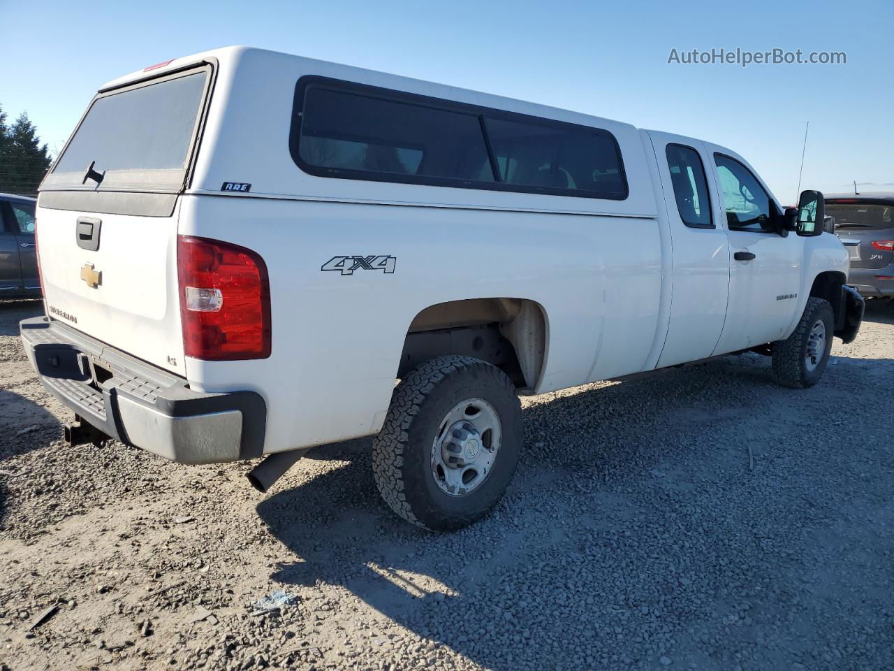 2008 Chevrolet Silverado K2500 Heavy Duty Белый vin: 1GCHK29K68E109672